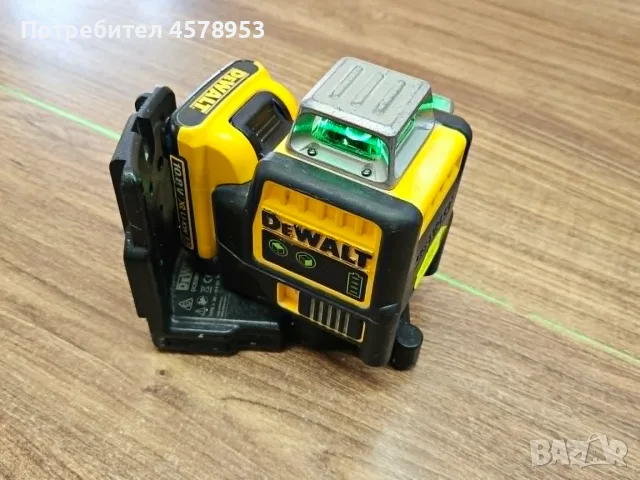 Лазер нивелир DeWalt, снимка 2 - Измервателни инструменти - 55358383