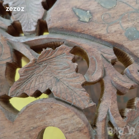 Етажерка ъглова масив манго, снимка 8 - Етажерки - 54104787