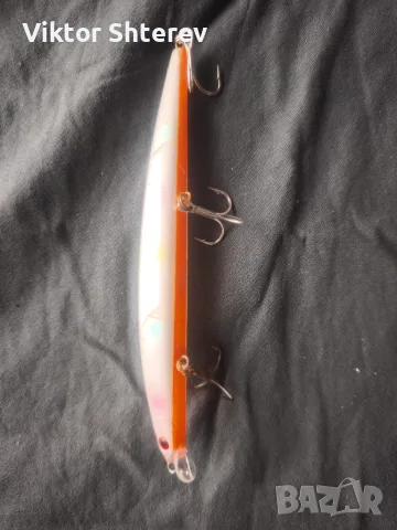 Smith Haluca 145S Pearl / Оранжево коремче – Японски морски воблер 145мм 21.5г