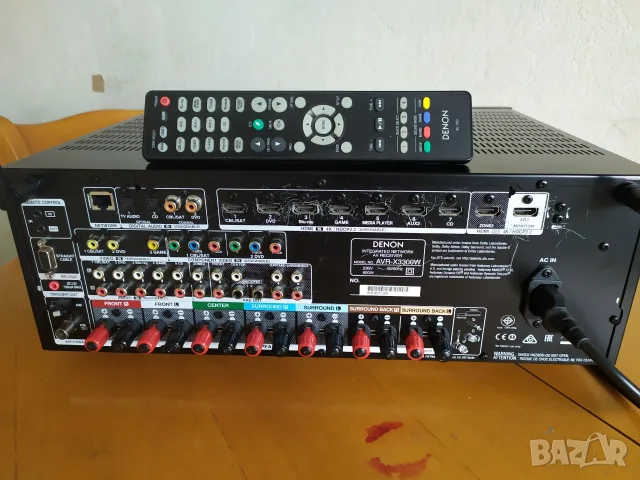 Denon AVR-X3300W 7.2CH Atmos/DTS:X networking AV receiver, снимка 7 - Ресийвъри, усилватели, смесителни пултове - 55619715