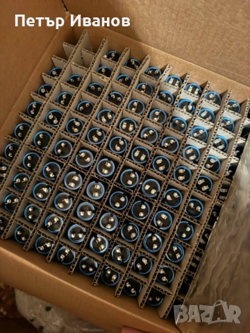 Philips 2200µF 25V електролитни кондензатори, снимка 2 - Части и Платки - 54008966