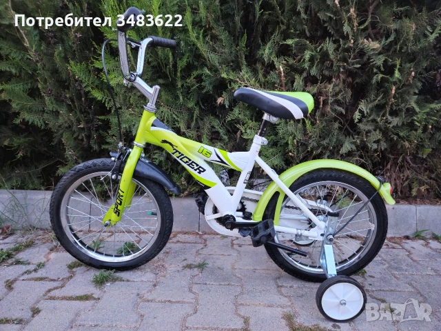 Детско колело/велосипед 16цола, снимка 2 - Велосипеди - 54626159