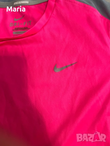 Оригинална спортна тениска Nike Dri-FIT Running – Детски размер L (12–13 г.), снимка 2 - Детски тениски и потници - 55149747
