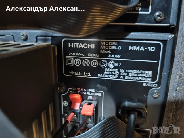 Hitachi HS-FX10 , снимка 7 - Ресийвъри, усилватели, смесителни пултове - 54371611
