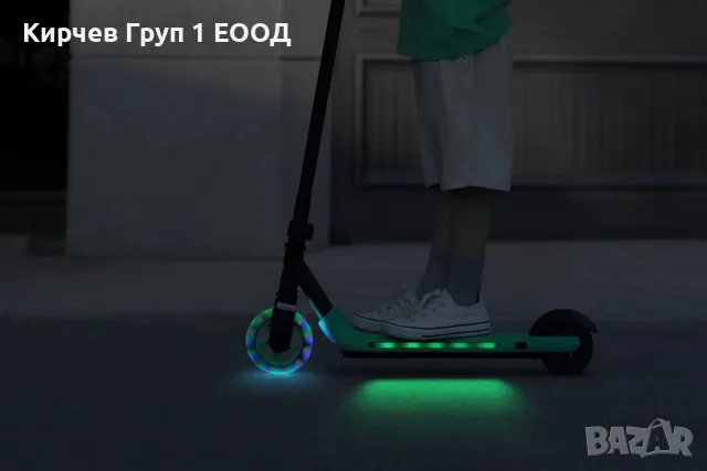 Детска електрическа тротинетка Ninebot KickScooter (Zing E8) + Зарядно, снимка 14 - Детски велосипеди, триколки и коли - 55531028