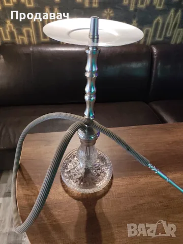 Наргиле Dschinni Shisha Roxx Silver Crystal Pro