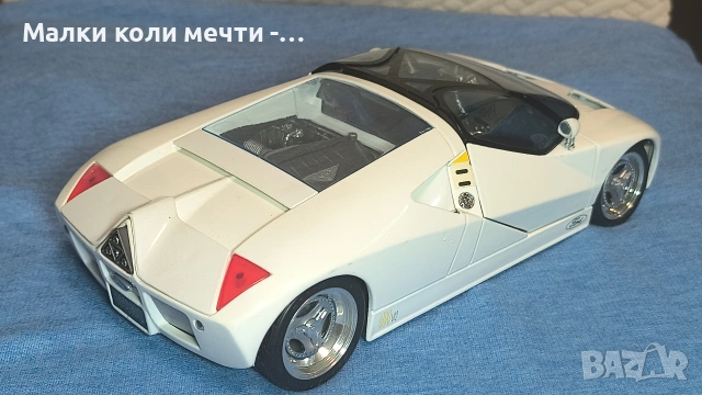 Метална кола Ford GT , мащаб 1:18 , снимка 4 - Колекции - 55081208