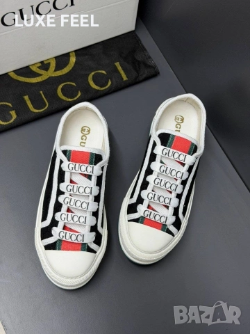 Gucci ⚜️ Дамски Кецове , снимка 3 - Кецове - 55155102