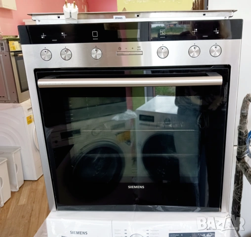 Печка за вграждане с керамичен плот  SIEMENS, снимка 2 - Печки, фурни - 54607353