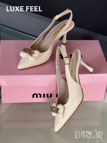 MIU MIU ⚜️Дамски Сандали , снимка 2 - Сандали - 54541857