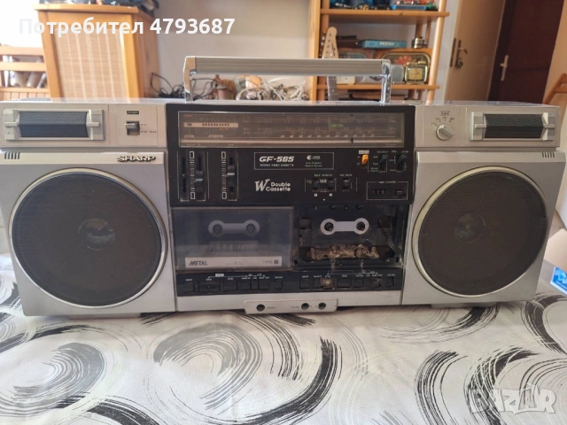 Касетофон Sharp 565 за части, 