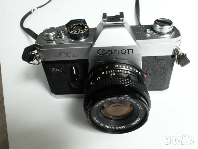 SLR "CANON-FTb-QL" най-здравият и сигурен, механичен