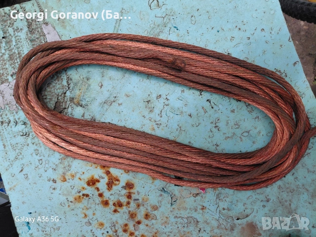 плетен гол кабел кръгъл., снимка 5 - Кабели и адаптери - 54788745