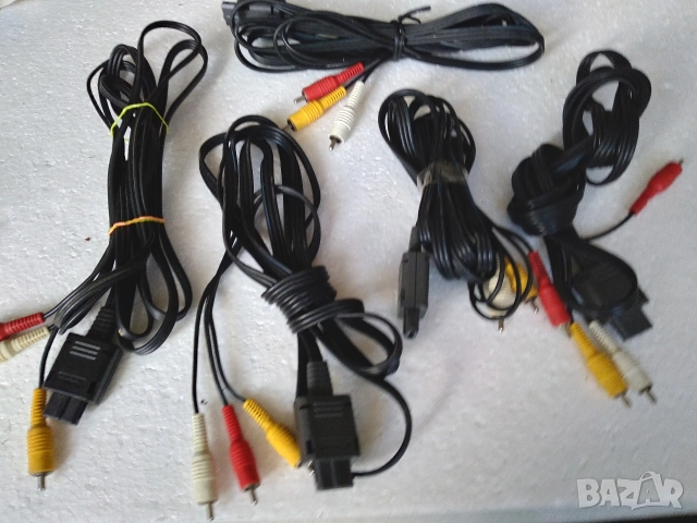 AV кабел за Nintendo NES или N64, снимка 3 - Аксесоари - 55057273