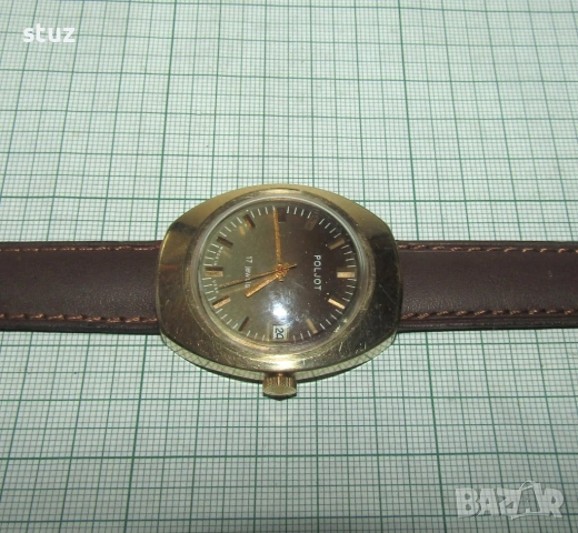 Мъжки часовник Полет, снимка 5 - Антикварни и старинни предмети - 54345757