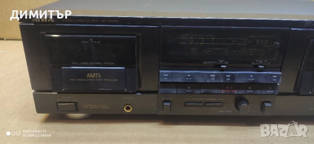 Двукасетъчен дек aiwa ad wx 616Z, снимка 3 - Декове - 54455981