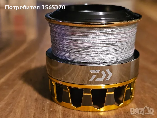 Шпула за макара Daiwa RCS 2510PE, произведена от SLP WORKS, цвят Gold, снимка 6 - Макари - 55381990