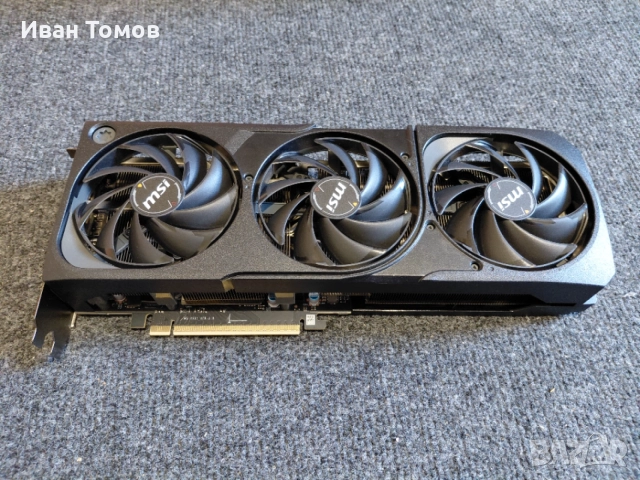 RTX 5080 MSI Shadow 3X OC, снимка 6 - Видеокарти - 55222207