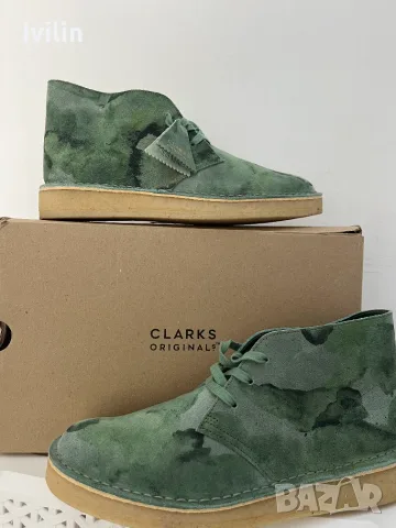 Обувки Clarks, размер 10 UK (44.5 EU), снимка 7 - Мъжки боти - 55674776