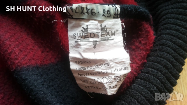 SWEDTEAM POLAR Fleece Jacket размер L за лов поларена горница - 2614, снимка 10 - Екипировка - 54342759
