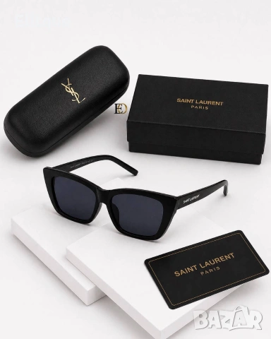 очила с калъф, кутия и ув защита ysl saint laurent prada celine