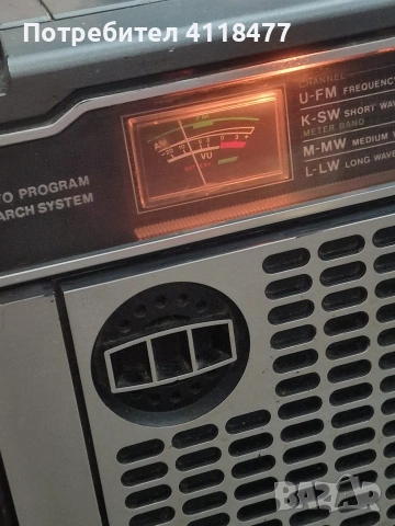 Касетофон SHARP GF6500H, снимка 3 - Радиокасетофони, транзистори - 54358275