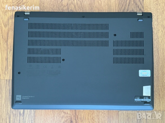 14' Full HD+ Ryzen 5 PRO 6650u Lenovo ThinkPad T14 Gen 3 32GB LPDDR5/512GB NVMe/Radeon/Бат 10ч, снимка 5 - Лаптопи за работа - 54542335
