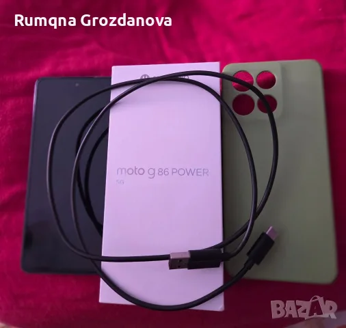 НАЛИЧЕН Продавам Motorola Moto G86 Power Dark Blue 256GB 12GB RAM, снимка 2 - Motorola - 55619406