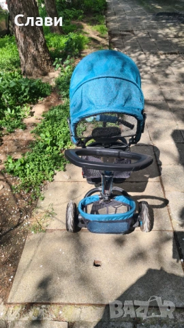 Детска триколка Byox - Explore, тюркоаз, снимка 5 - Детски велосипеди, триколки и коли - 54292058