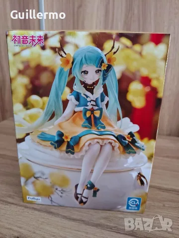 Hatsune Miku – Chinese New Year ver. – Noodle Stopper Figure – Furyu нов нов, снимка 3 - Колекции - 55588473
