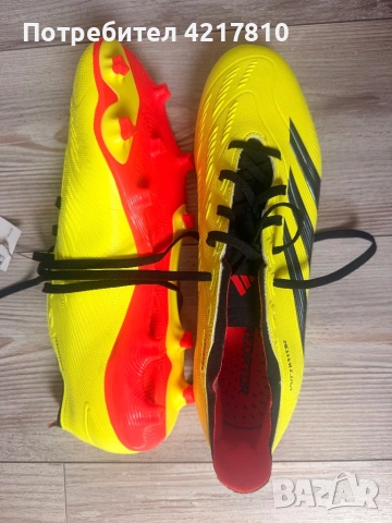 Adidas Predator League FG 46⅔ EU – Чисто нови с етикет, снимка 3 - Футбол - 54886365
