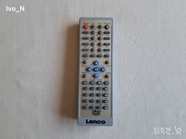 Дистанционно Lenco-DVD Player.