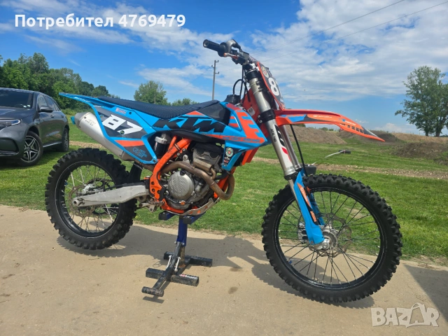 Продавам KTM SX-F 250, модел 2018 г., снимка 2 - Мотоциклети и мототехника - 54735993