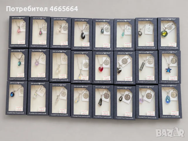 Колекция от 42 бижута с кристали Swarovski® – колиета и комплекти
