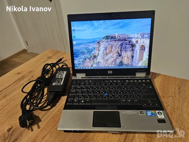 Ретро Лаптоп HP EliteBook 2530p 12.1" | Core 2 Duo L9400 | 4GB RAM | 160GB uSATA Micro HDD |1ч. Бат