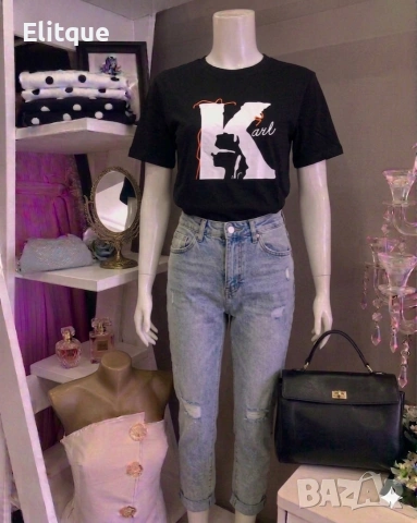 дамски премиум тениски (Karl Lagerfeld, Guess, Hugo, Tommy Hilfiger)