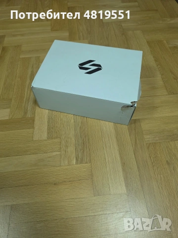 Страхотни баскетболни обувки Air Jordan Luka 4 "White Cement" - размер 45, снимка 7 - Спортни обувки - 54541826