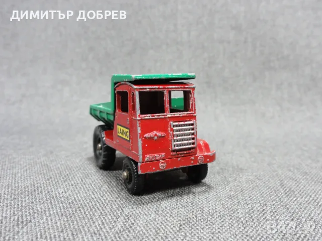 СТАРА РЕТРО МЕТАЛНА КОЛИЧКА КАМИОН MUIR HILL DUMPER LESNEY MATCHBOX ENGLAND, снимка 5 - Колекции - 55662690