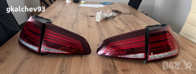 EU LED Стопове за Golf MK7/7.5, снимка 3 - Части - 54671244