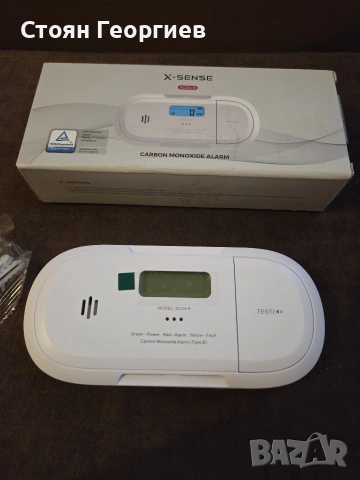 Чисто нов Детектор за въглероден оксид X-Sense XC04-R