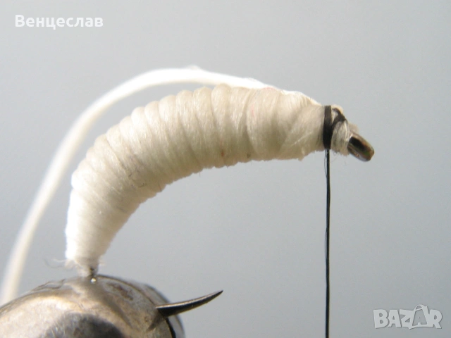Изкуствени мухи - ларва, снимка 11 - Стръв и захранки - 55057389