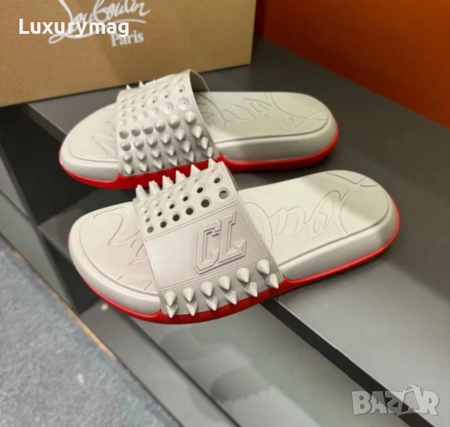Чехли Christian Louboutin 43 44, снимка 7 - Мъжки чехли - 54511356