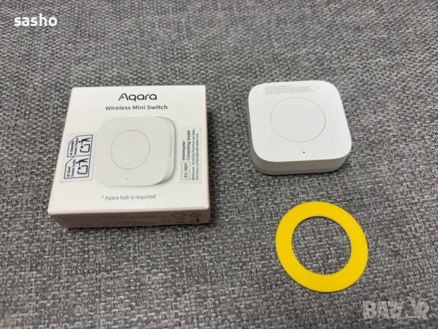 Сензор за присъствие Aqara FP2 + Бутон Aqara Wireless Mini Switch, снимка 3 - Друга електроника - 54023524