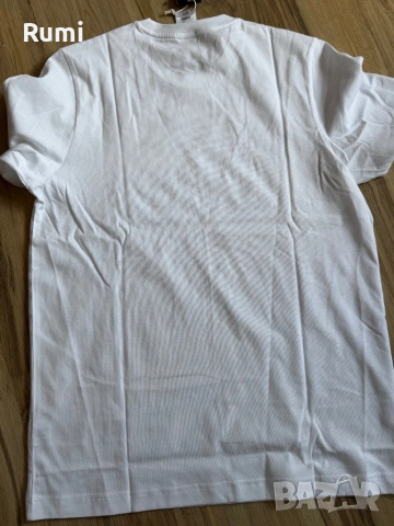 Нова оригинална Бяла мъжка тениска Adidas Big Logo Essentials! M,L, снимка 6 - Тениски - 54729965
