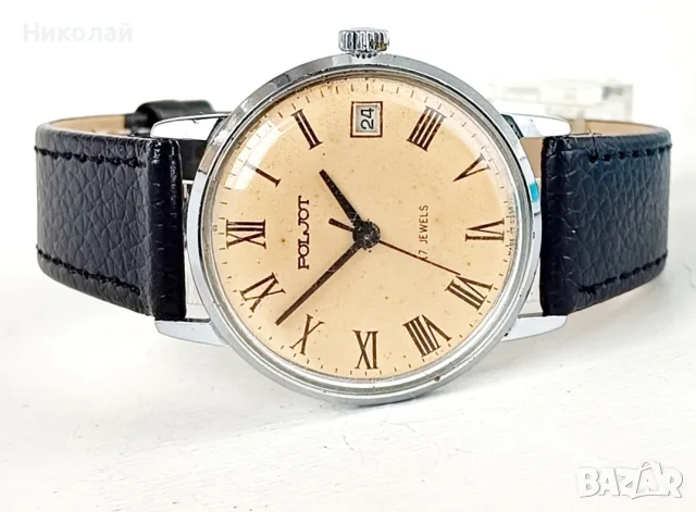 Poljot 2614.2H 17 jewels - мъжки механичен часовник, снимка 3 - Мъжки - 54406084