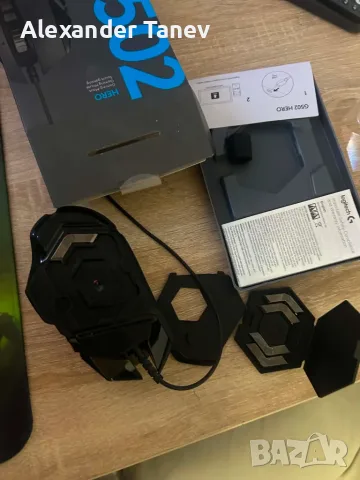 Гейминг мишка Logitech - G502 Hero, оптична, черна, снимка 3 - Клавиатури и мишки - 55539155