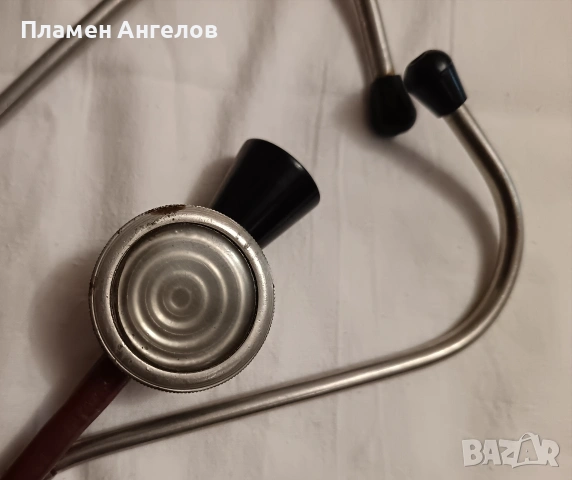Стар медицински инструмент, стетоскоп, снимка 3 - Антикварни и старинни предмети - 53964550