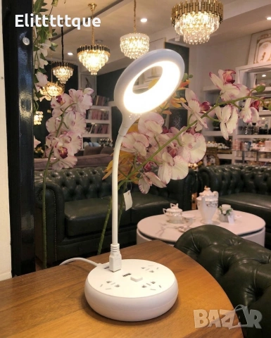 Настолна LED лампа за бюро с 12 крушчици