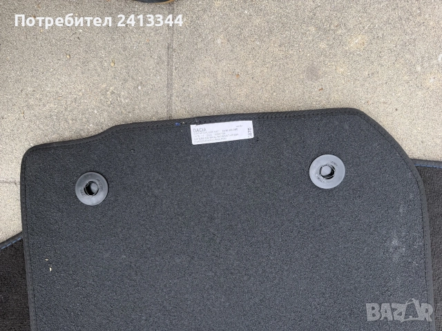 Мокетени стелки за Dacia Sandero,Logan, снимка 2 - Аксесоари и консумативи - 55284185