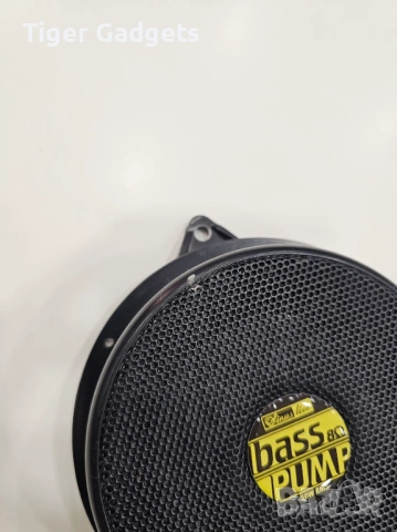 Sinuslive bassPUMP – 8 Ohm Bass Shaker / Body Sound Converter 50W RMS за home cinema, gaming и симул, снимка 2 - Тонколони - 54628280